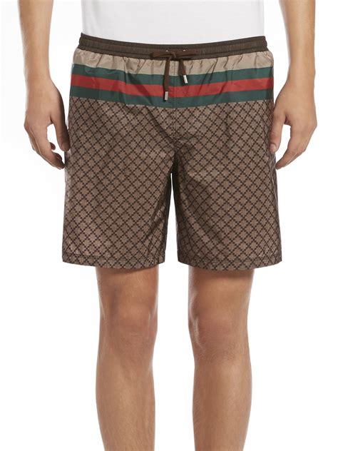 gucci swimwear men's sale|Gucci swim shorts for men.